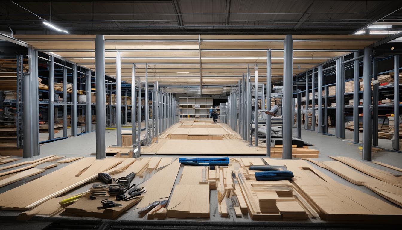 阁楼式货架_阁楼式货架厂家直销_阁楼式货架图片