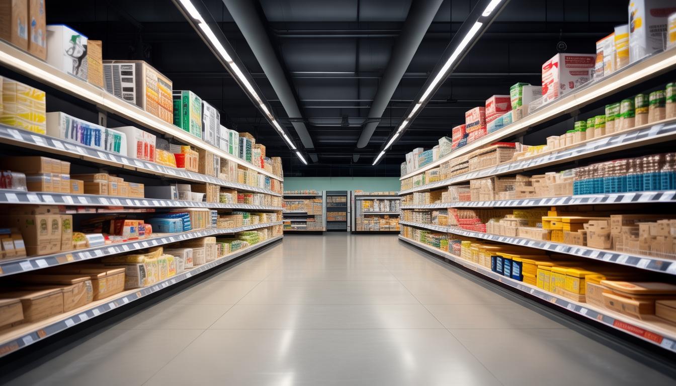 超市货架图片_超市货架_超市货架怎么安装