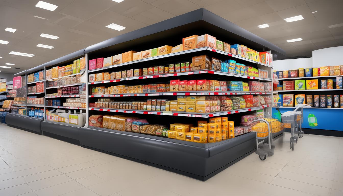 超市货架_超市货架怎么安装_超市货架尺寸一般多少