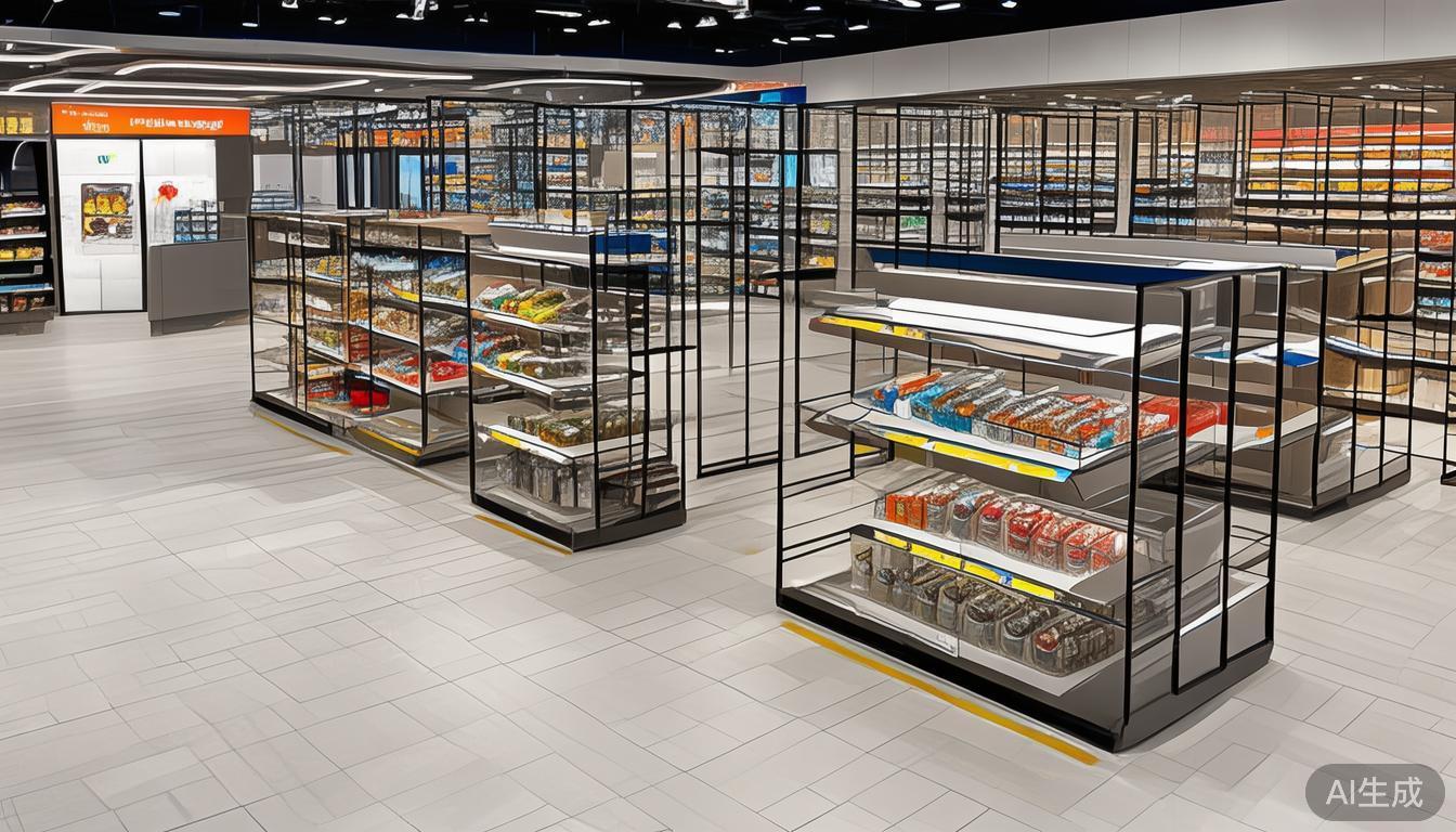 商场货架_商场货架展示架_商场货架图片